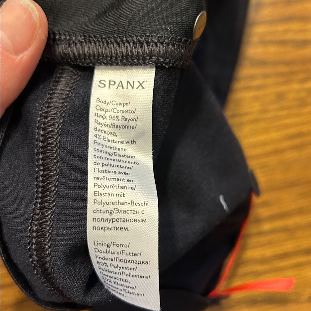 SPANX Leather-Like Skinny Tall Legging - Picture 8 of 11